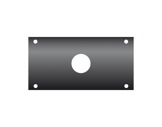 KILT • Flanc 160 x 80mm usinage ø 29mm pour PG21-
