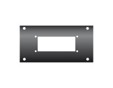 KILT • Flanc 160 x 80mm usinage pour Harting 16/40/72-