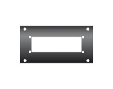 KILT • Flanc 160 x 80mm usinage pour Harting 24/64/108-