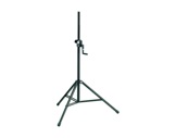 K&M • Pied enceinte à crémaillière noir 50 kg ø 35 mm H 2,18 m-