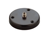 K&M • Pied de table à fixer pour flexible embase ronde 3/8"-