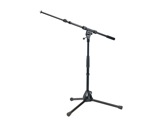 K&M • Pied de micro pliant noir hauteur 450 à 1250 mm-