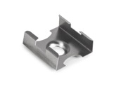 Clip fixation chrome mat pour profilé gamme 45 ALU - KLUS-