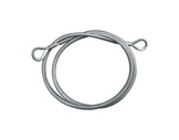 Élingue de levage diamètre 8 mm 600 cm 700 Kg cossée gaînée manchonnée-